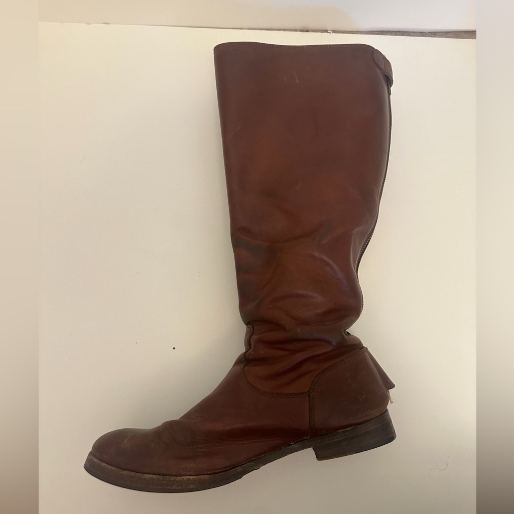 Frye Melissa Button Back Boots Extended Calf